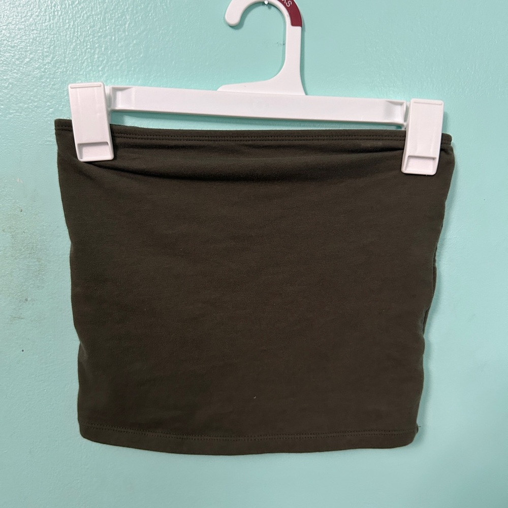 Old Navy Olive Crop Top